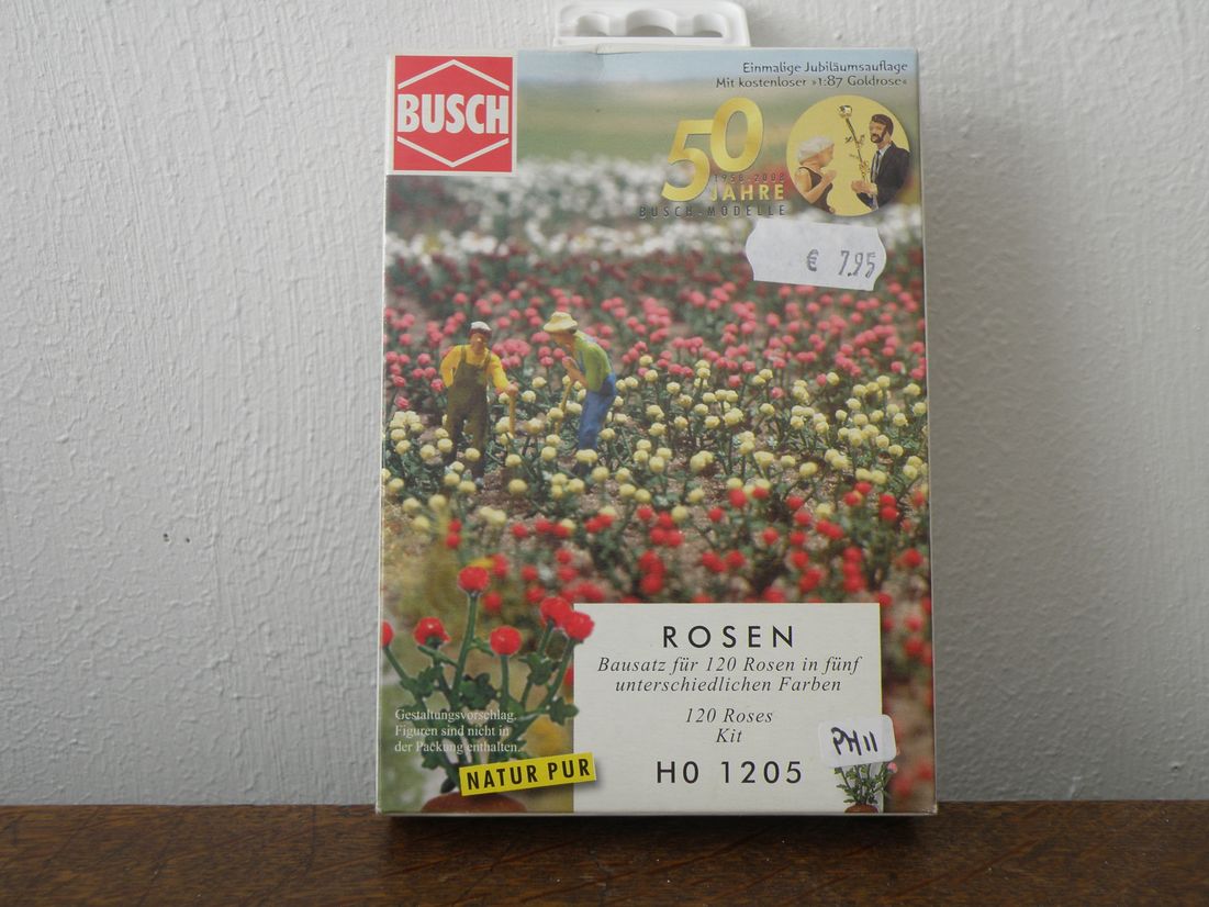 Busch, bloemen (Margrieten) H0 1207